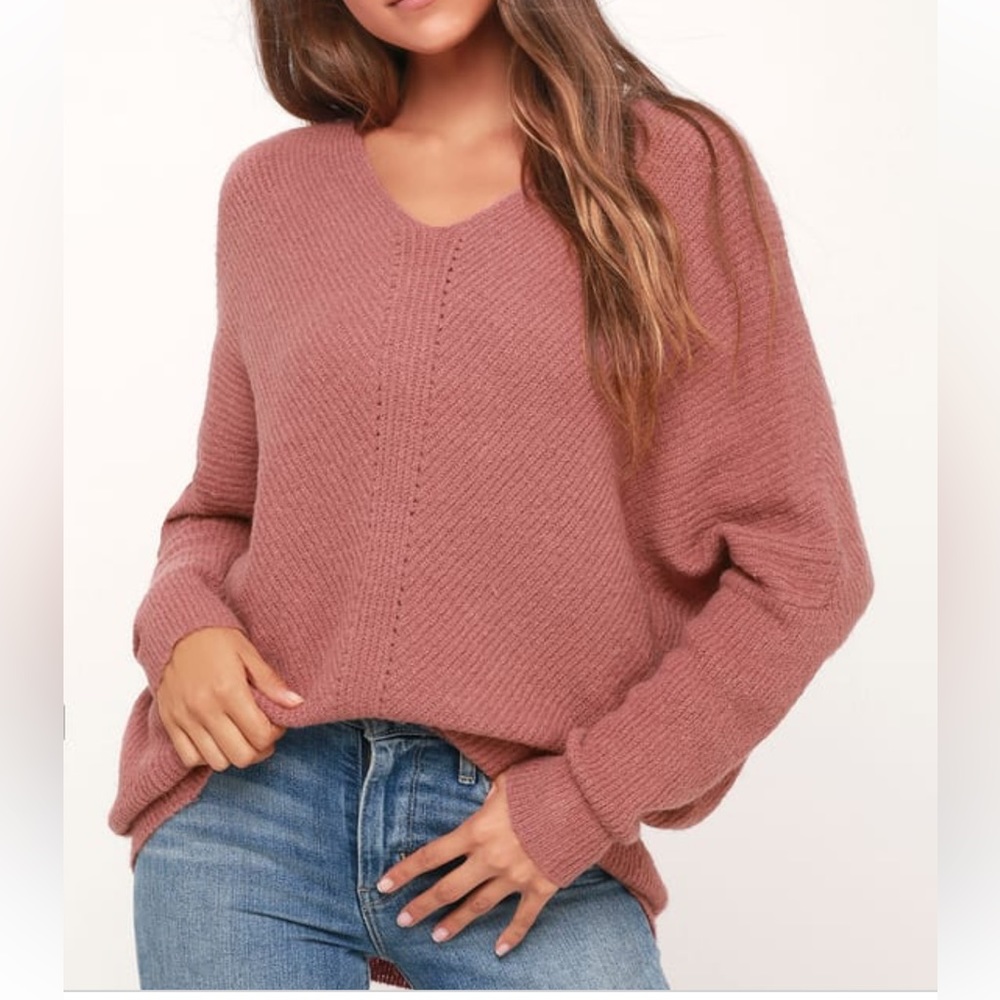 Lulu’s Mauve Sweater